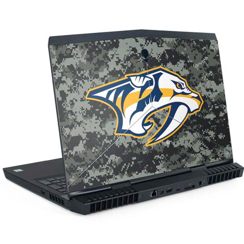 NHL Nashville Predators Camo Dell Alienware Skin